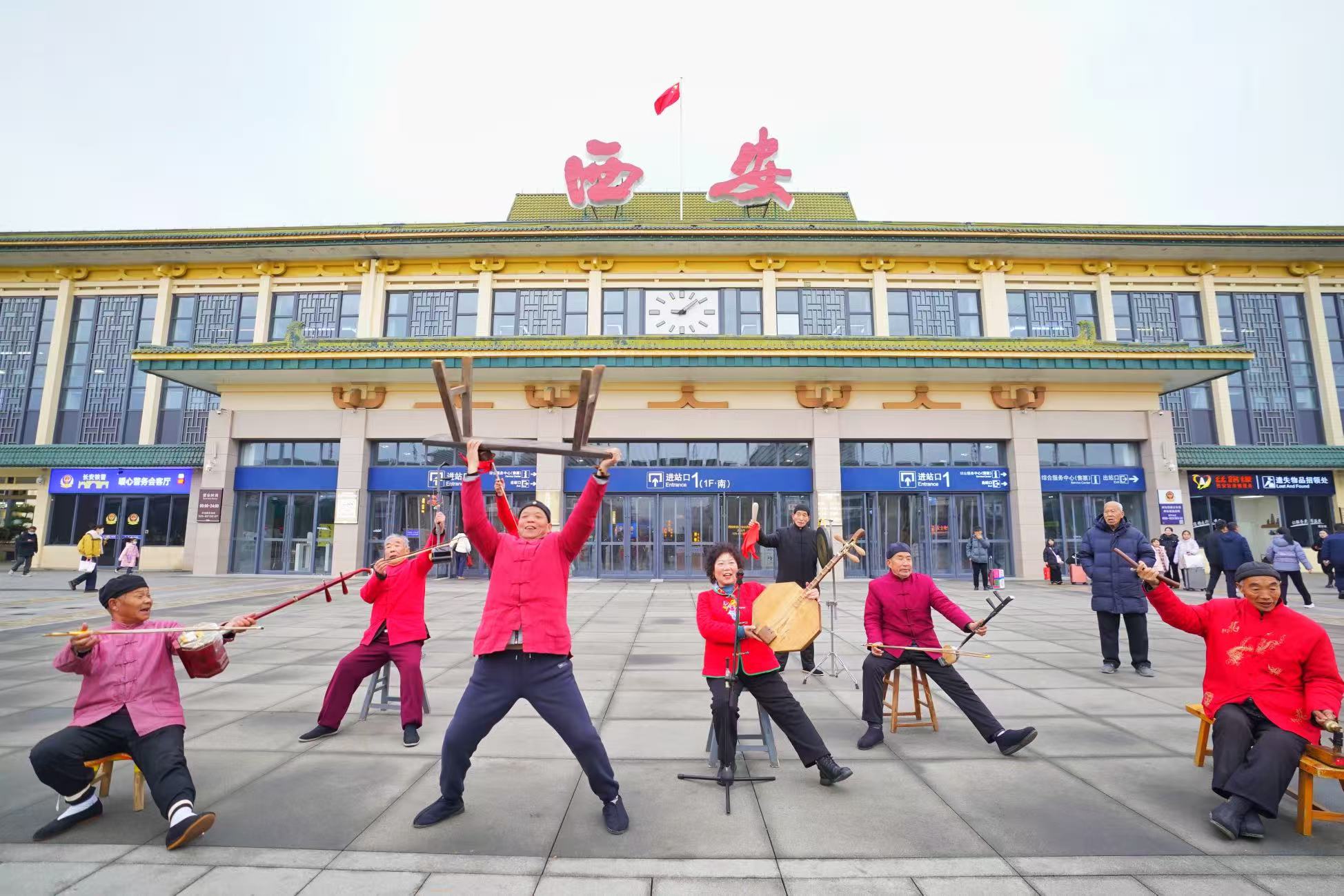 白鹿原影视城携...